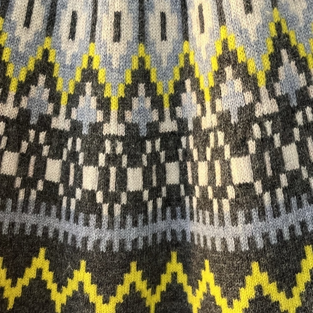 Boden wool blend gray sweater midi dress. Size 16-18. - Picture 9 of 10